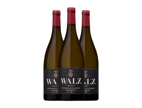 Vinho branco WALZ Maltesergarten Chasselas Seco Baden (0.75 L - 3 Unidades)