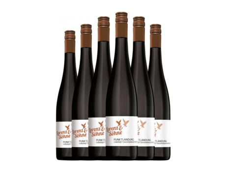 Vinho LORENZ & SÖHNE Merlot Cabernet Sauvignon Punktlandung Seco Nahe (0.75 L - 6 Unidades)