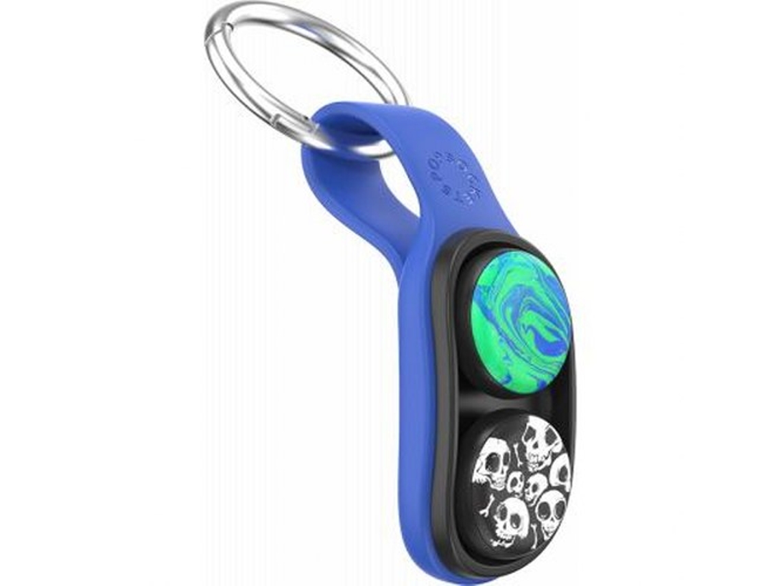 POPSOCKETS Frasco Poppuck Starter Pack com Taça e Clip Azul