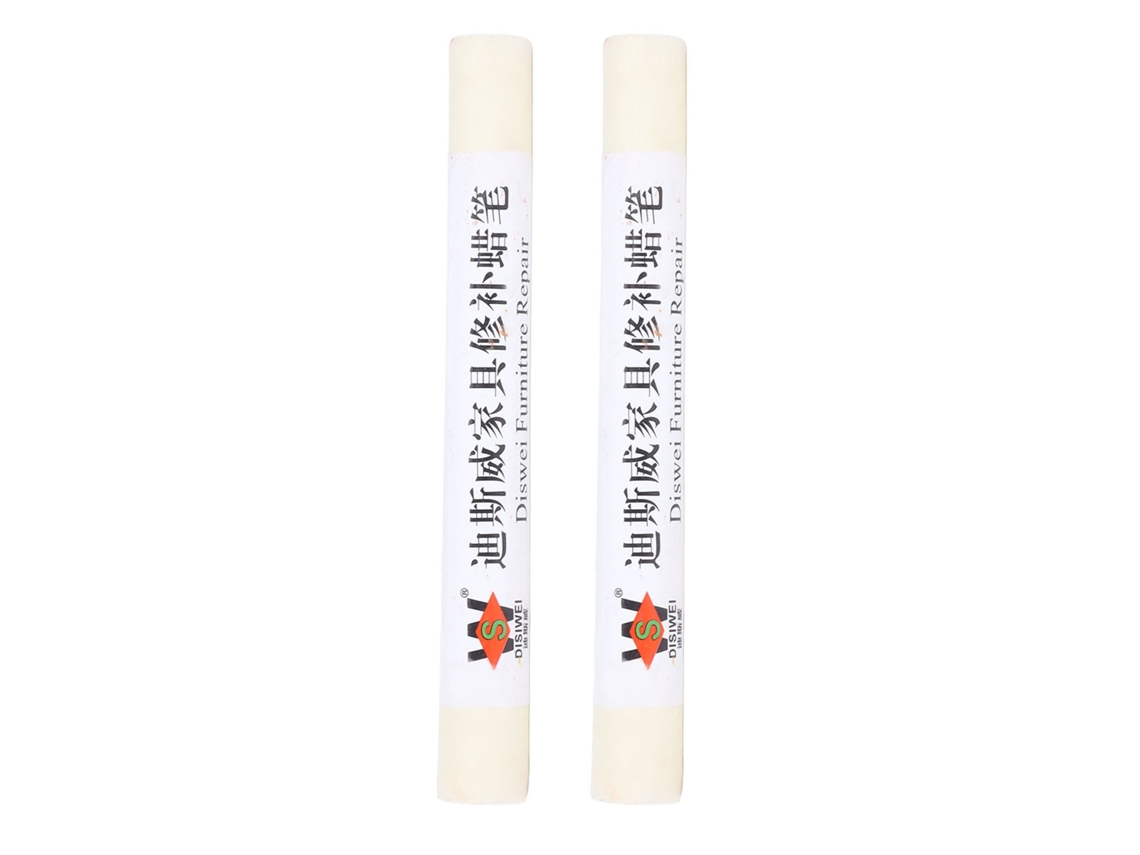 2pcs Cera Reparo Piso Móvel Risco Branco Maple