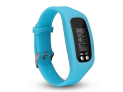 Pulseira inteligente com pedômetro para crianças, relógio eletrônico de silicone para e-bike