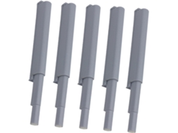 Amortecedor De Porta Armário Baluue, Material Abs, 5 Peças, Para Dobradiças Com Fechamento Suave E Silencioso