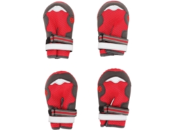 Botas Protetoras Patas De Cachorro, Elegantes, Em Malha Respirável E Resistente Ao Calor, Com Tiras Refletoras E