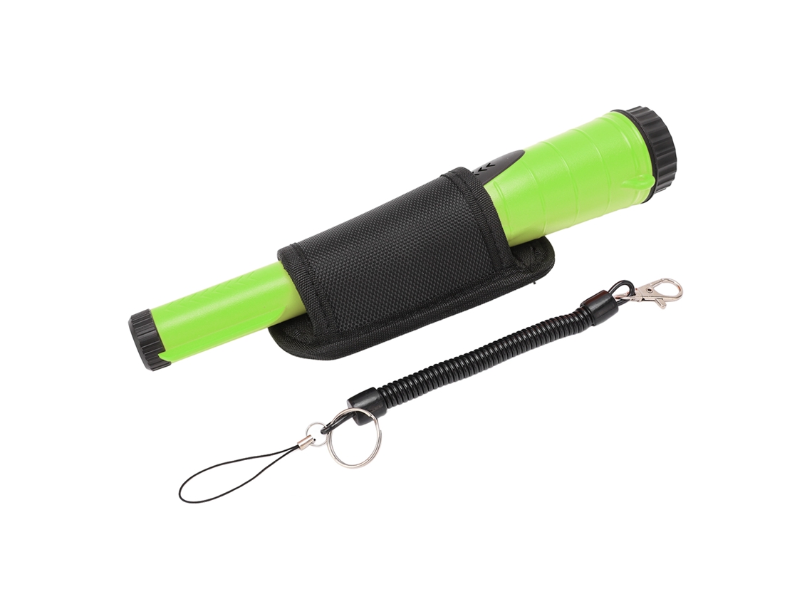 Detector de Metal Portátil 360 Graus Alta Sensibilidade, Impermeável, Localizador de Metal Verde | S/MARCA