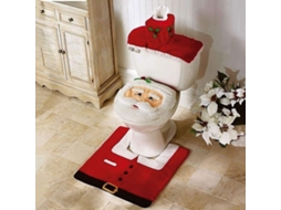 Decorações De Natal Para Tampas De Vaso Sanitário, Capas De Vaso Sanitário E Carpetes, Acessórios Decorativos Inovadores Para Papa Aquaforge