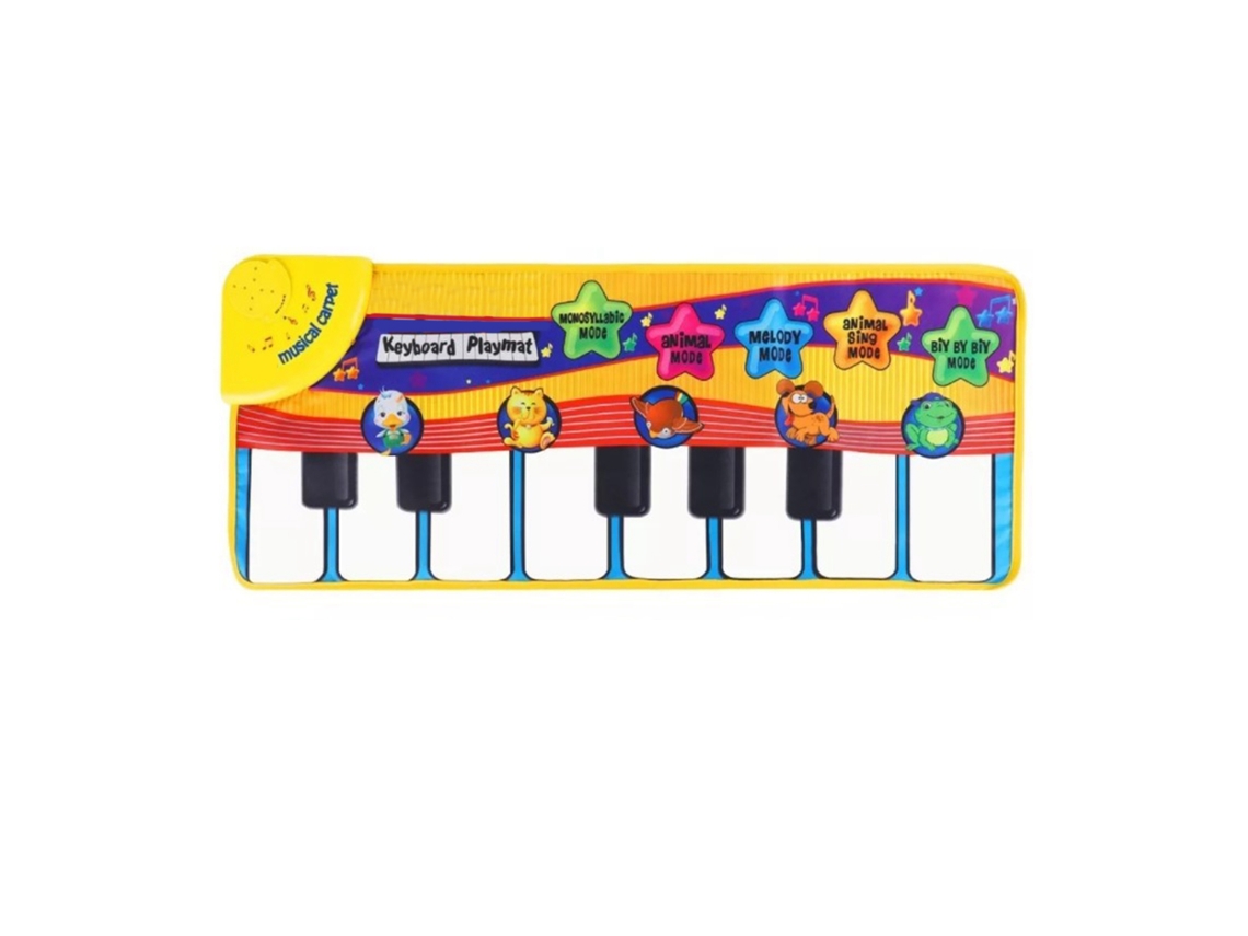 2026 colchón Musical para Bebés Piano Infantil Alfombra de Piso Juguete Educativo para Niños Toques Y Sonidos