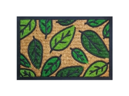 Tapete Cubano Retangular De Folhas 40x60cm Idmat