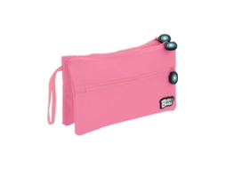 Estojo duplo Bits Amp-Bobs magenta 24,5x9,5 cm