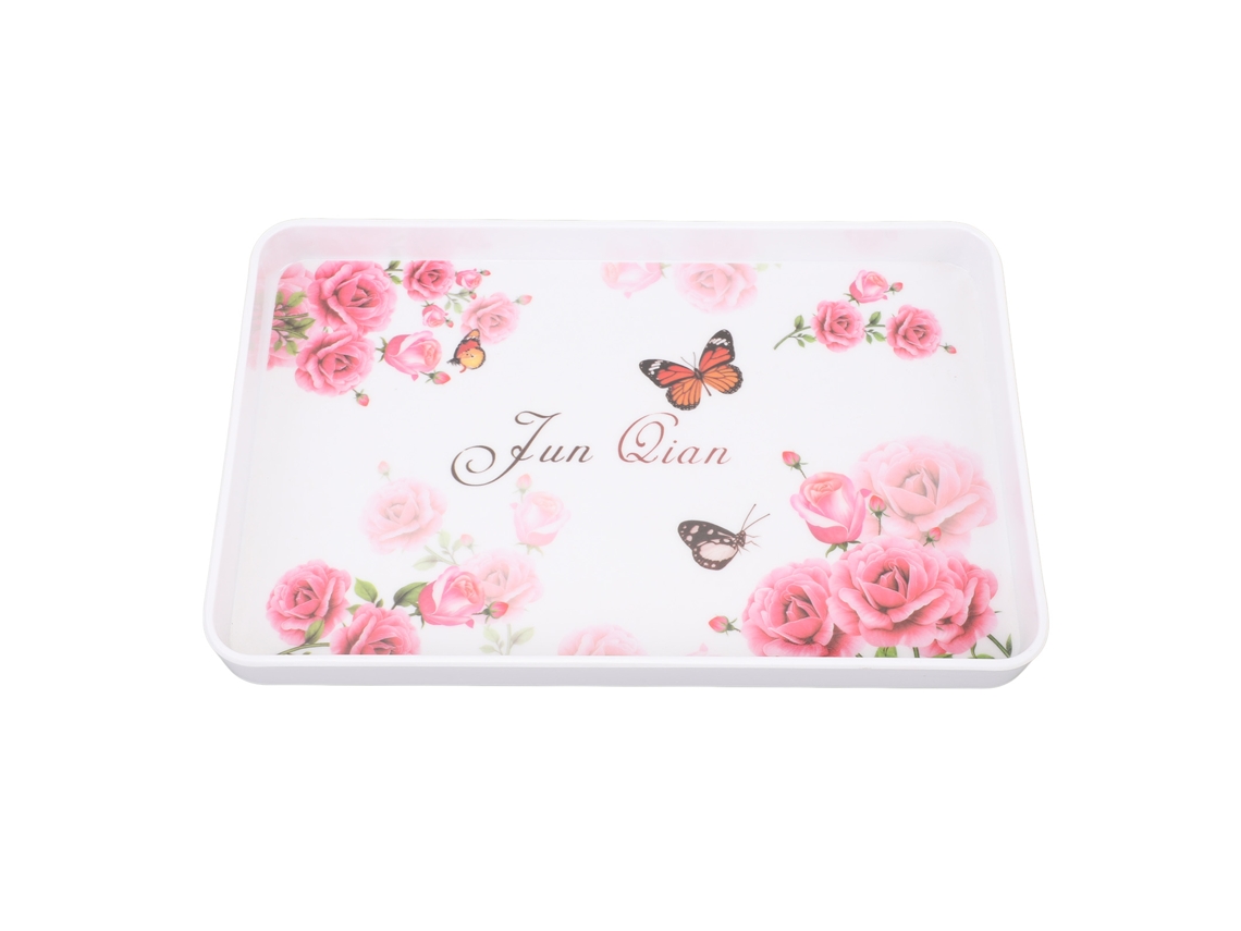12pcs Pratos De Salada De Alta Qualidade Em Porcelana Imitada Azul Escuro