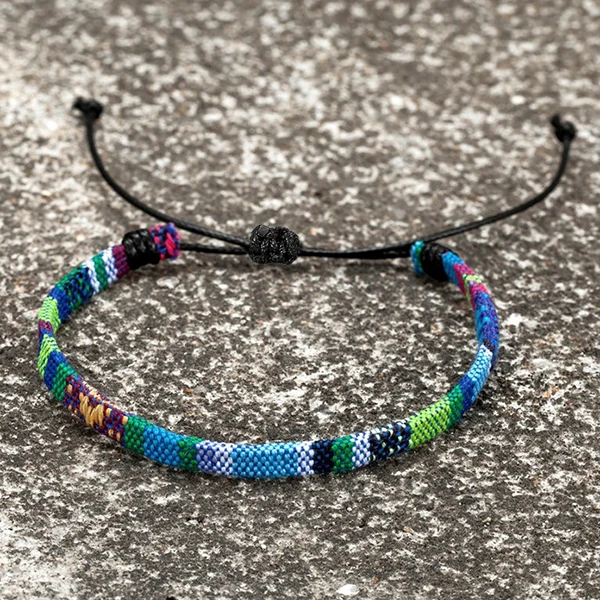 Pulseiras de Casal Artesanais em Estilo Boêmio, com Miçangas e Detalhes Trançados, Ajustáveis. MDUG