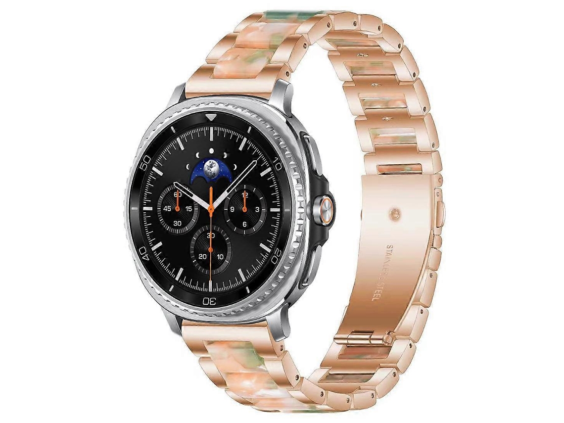 Pulseira De Relógio De Resina Metálica Xdfind Com Três Contas