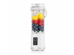Liquidificador Portátil Sem Fios Branco Para Smoothies E Sumos, 7,4 V, Bateria De 1200 Mah