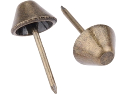 Tachinhas Kanduo, Decorativas, 50 Planas Para Sofá, Ferro, Bronze