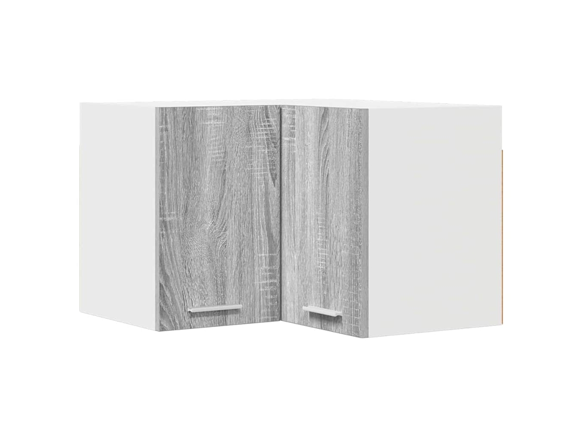 Suspensão Armário Cinza Sonoma e Branco MAISON EXCLUSIVE (57x57x40 cm)
