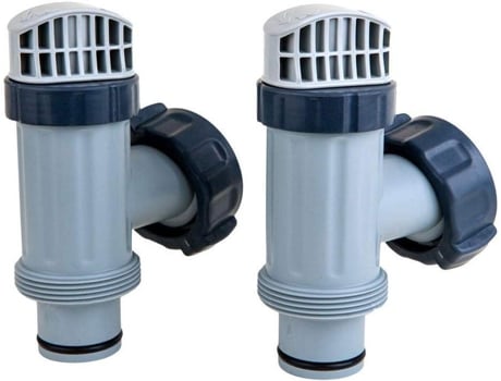 Conjunto De 2 Válvulas De Pistão Acima Do Solo Intex Ehsttdh