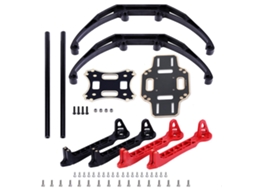 Kit De Moldura Para Drone Quadcopter Fpv 33cm Com Placa Pcb Integrada Para Dji F330 Acessório Rc