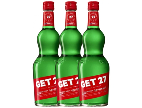Licor GET Get 27 Pippermint Licor De Menta (0.7 L - 3 unidades)