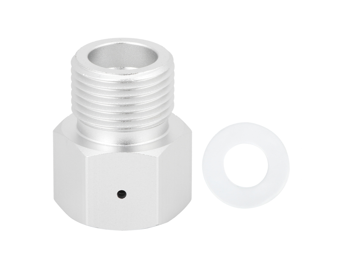 Adaptador de Cilindro Rosca Feminina Tr21 4 para Masculina W21.8 14 para Sodastream