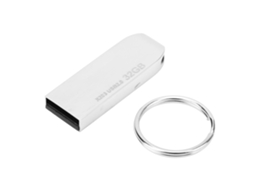 X203 Usb Flash Drive Portable Usb2.0 Zinc Alloy Usb Pendrive For Laptop Tablet Work Daily 32gb LAXISCREED