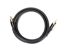 Cabo Coaxial Rca LAXISCREED Cabeça de Cobre Puro Macho macho