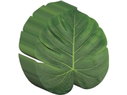 25 Folhas De Palmeira Tropical Artificial 34,3cm, Decoração De Mesa Para Festa Havaiana/jungle Igvtrade