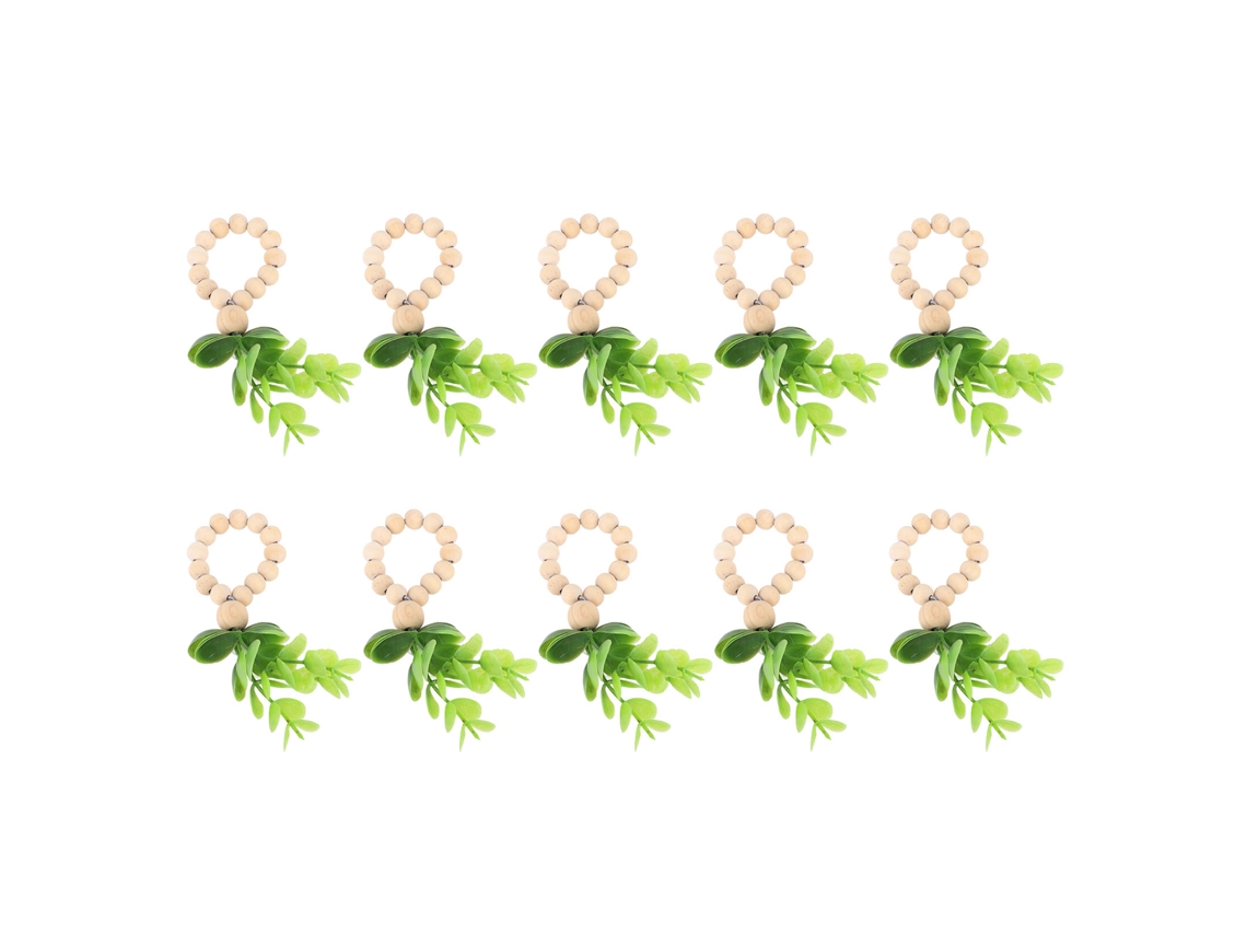 Mali 10pcs Anéis de Toalha de Contas de Primavera Multifuncionais Mini Contas Rural
