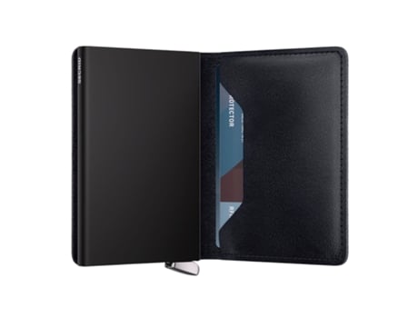 Carteira Carteira, Premium Unissexo Secrid Slimwallet Basco Ink Azul