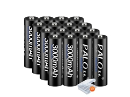 Baterias Recarregáveis Aa, 100 Originais, Tecnologia Ni Mh,16pcs Aa Battery Oem