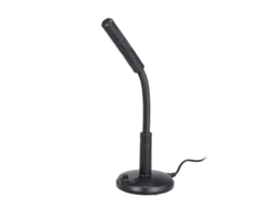 2026 microfone de Mesa Usb Plug Play Omnidirecional para Pc Laptop Jogos Gravação Chat Reunião Preto