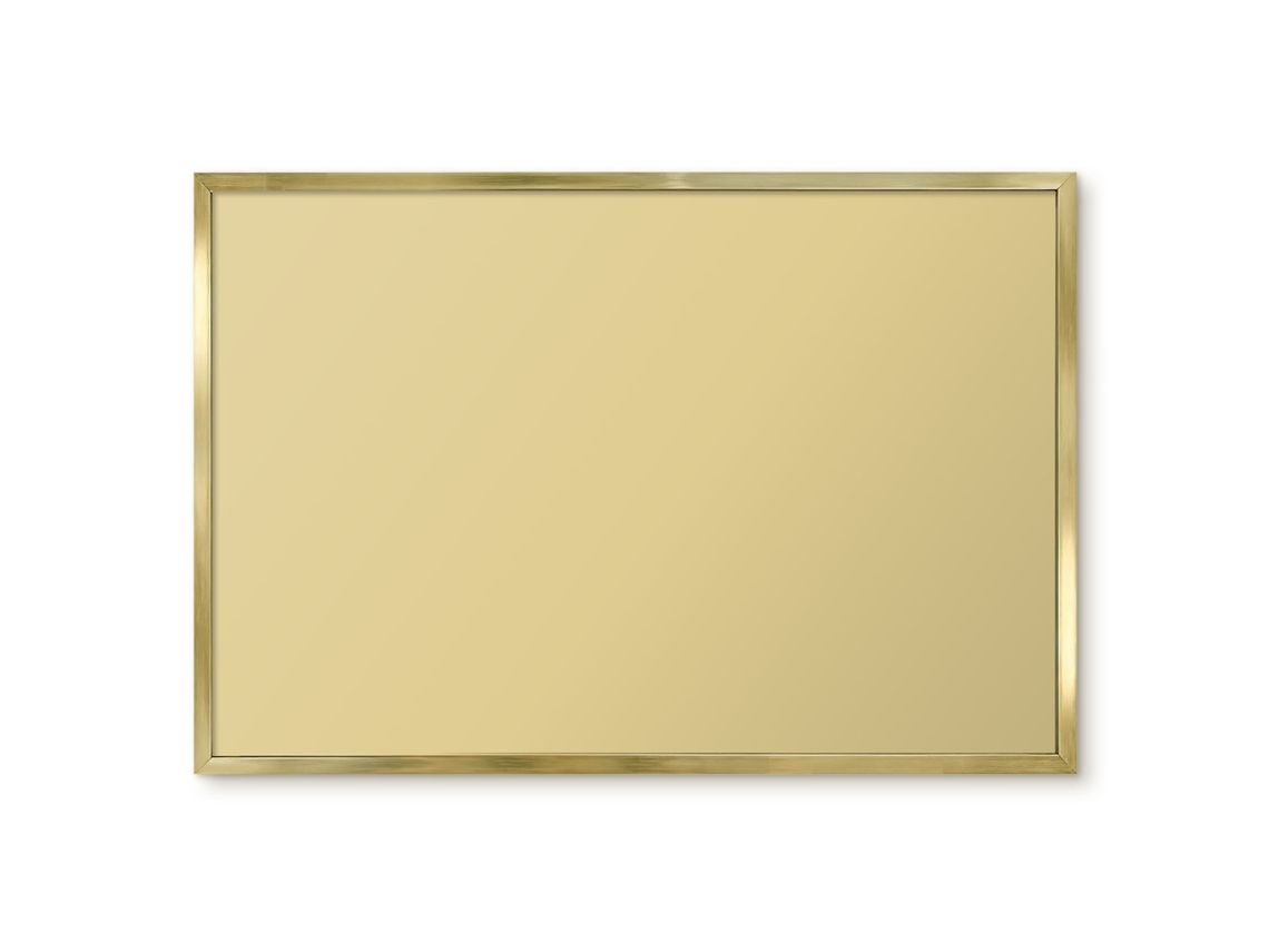 Magnetic Wall Board Intense Yellow For The Office Espelharte (60x40 Cm)