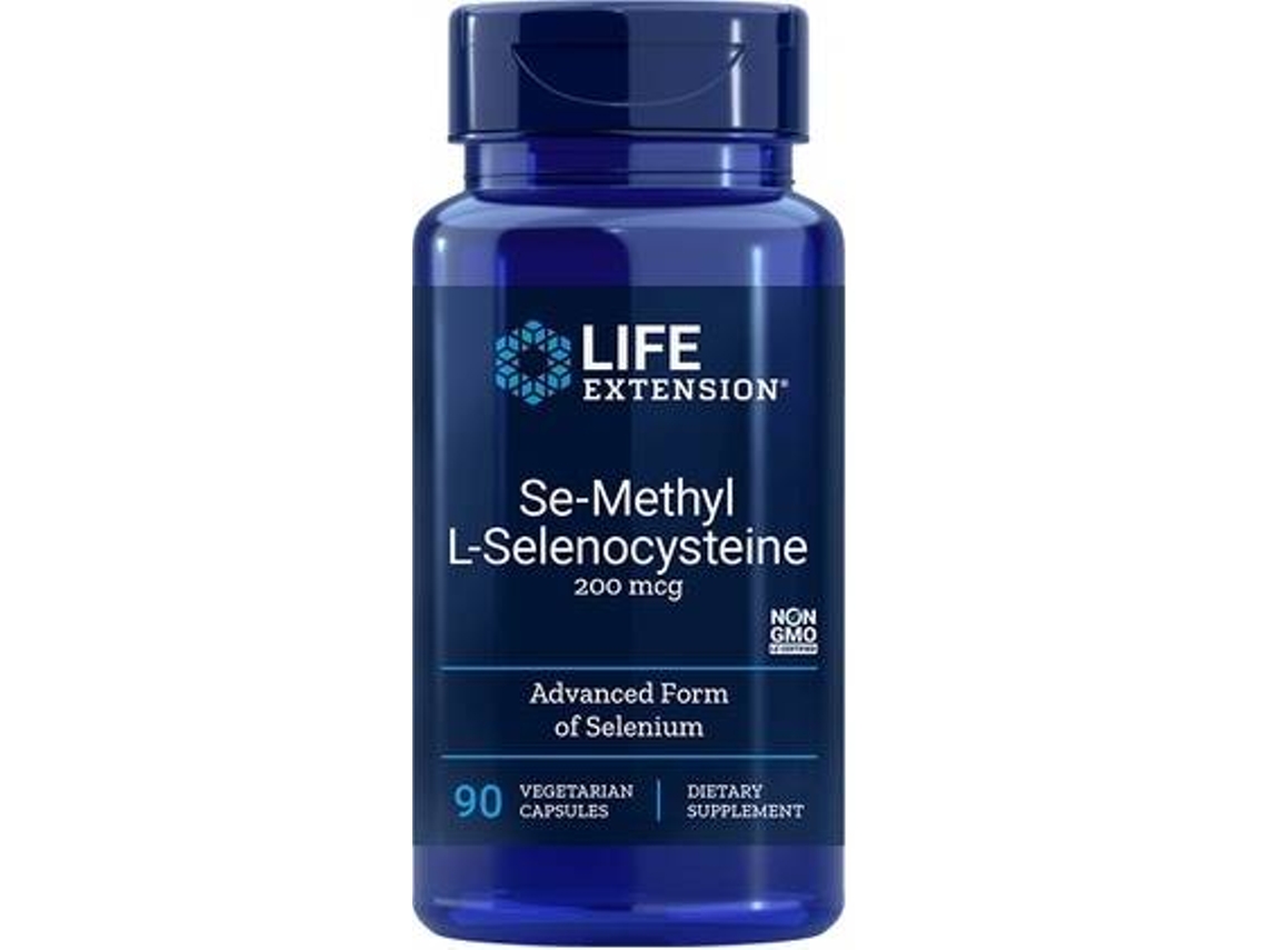 Suplemento Alimentar LIFE EXTENSION Se-Metil L-Selenocisteína (90 cápsulas)