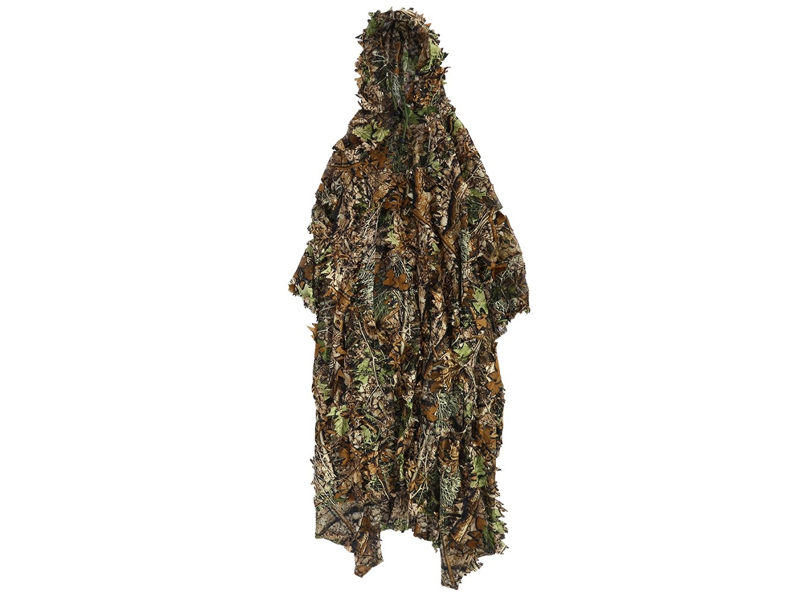 Traje de Camuflagem 3d Folha Mato