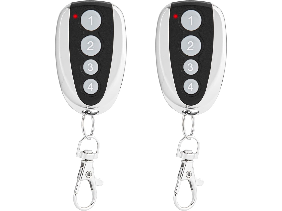 Lurelia Pacote Com 2 Comandos Remotos Para Abertura De Porta De Garagem De 433,92 Mhz Compatíveis Com Sommer 4026 Tx03 868 2 | Summer 4