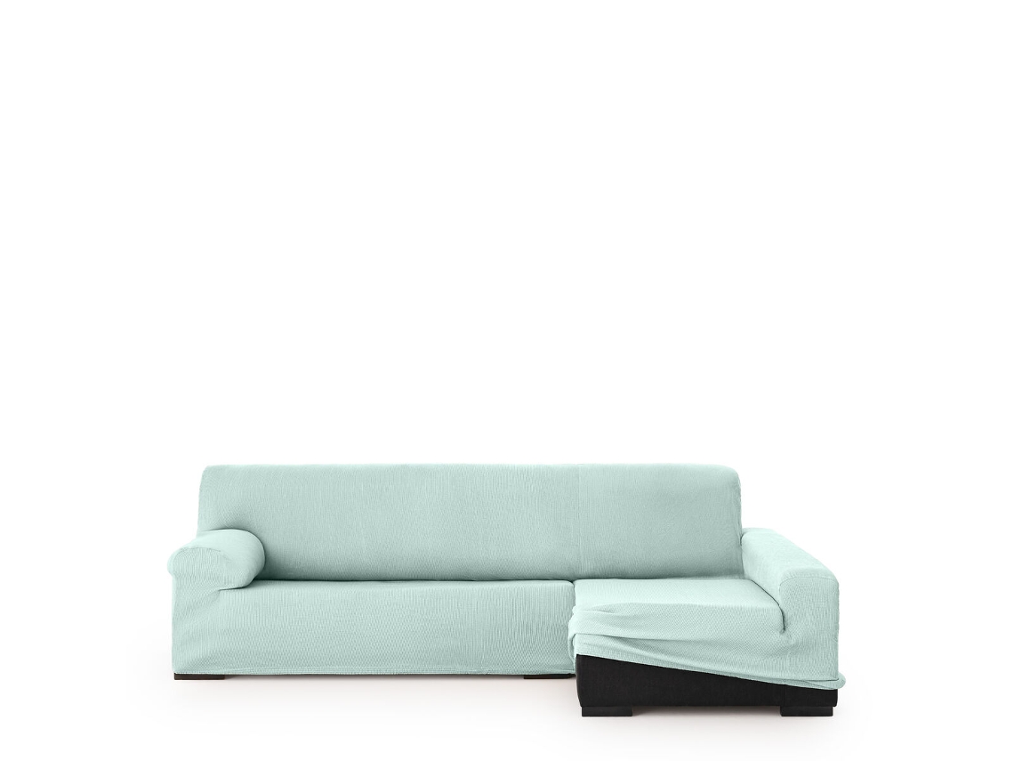 Capa para chaise longue de braço comprido direito EYSA ULISES Água-marinha 170 x 110 x 310 cm
