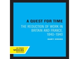 Livro Quest for Time de Gary Cross (Inglês)