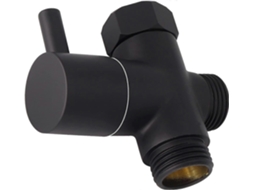 Válvula de 3 Vias G1/2" de Latão Maciço para Regadera Universal com Design Moderno e Antifugas