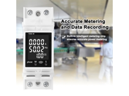 Medição Digital De Corrente E Tensão Interruptor Din Rail 85-265v 63a