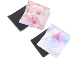 Mousepad De Mármore, Antiderrapante, Elegante E Durável, Ideal Para Escritório/jogos, Com Bordas Reforçadas.