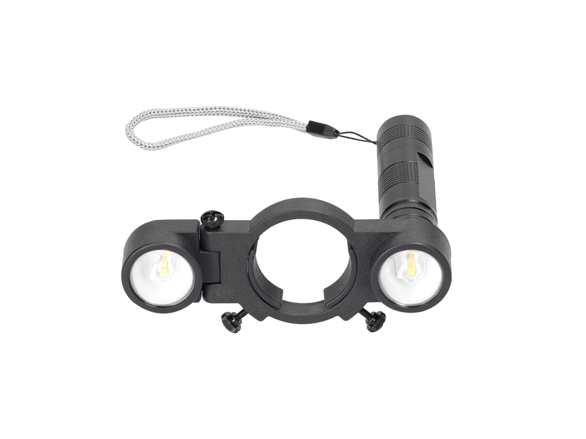 Luz de enchimento universal, ajustável e recarregável para pulverizadores, aerógrafos e máquinas de pintura.