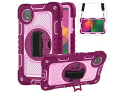 Capa De Silicone Suporte Para Tablet Com Alça De Ombro Para Xiaomi Redmi Pad Se 4g 8,7 Polegadas Slowmoose