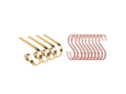 Para Meias, Ganchos De Cozinha Com Adesivos Antiderrapantes 4 Peças Dourado Olysi Shop