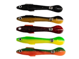 Iscas de Pesca Soft Bionic Loach 10cm 6g 5unidades
