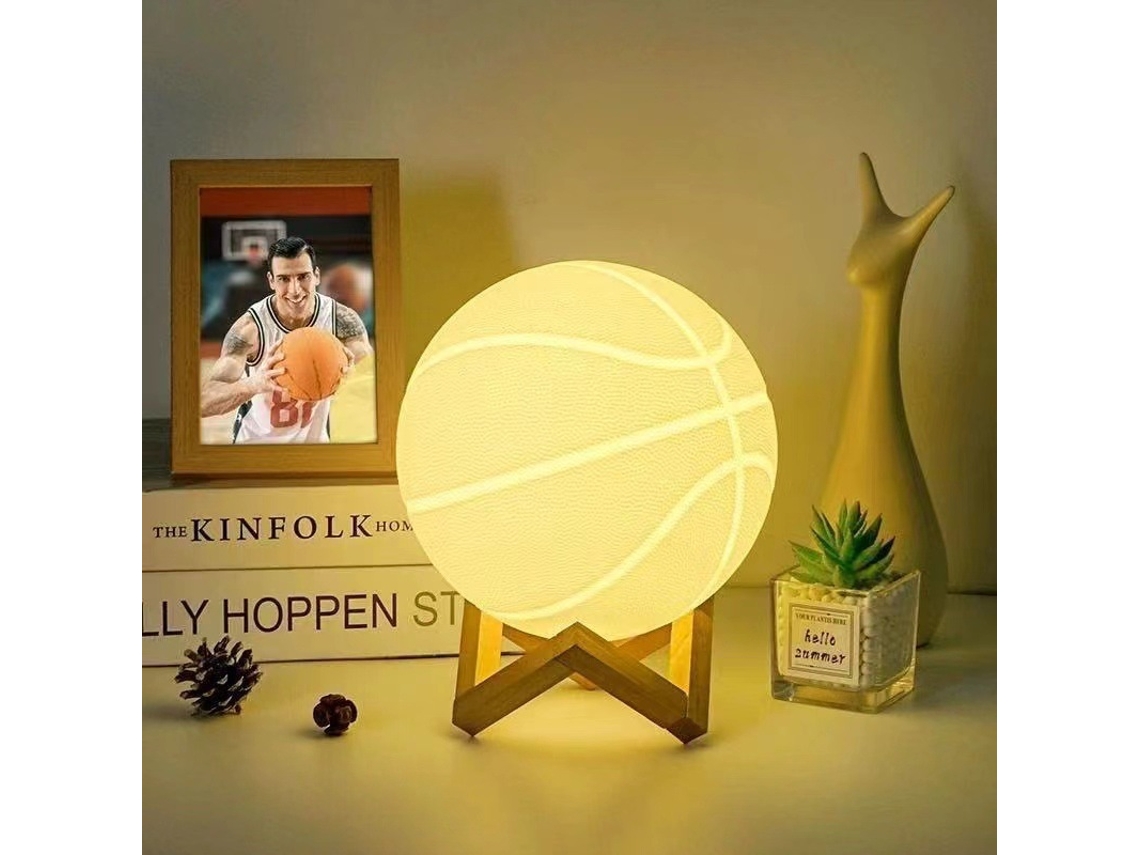 Luz Noturna 3d De Voleibol , 4,7 Polegadas (aprox. 11,9 Cm) Hexinyigjly