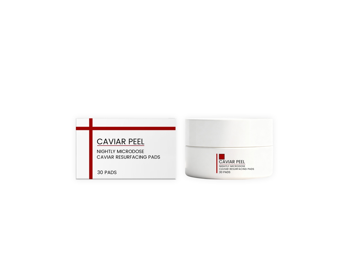 Discos Exfoliantes Noturnos Algodão Micro Caviar