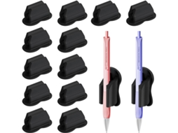 12-Porta-Adesivos Canetas, Marcadores Prancheta de Silicone, Organizador de Lápis e Canetas de Mesa