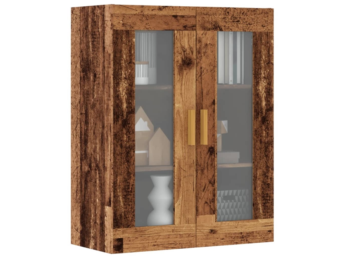 Armario de pared 69,5x34x90 cm Madera vieja