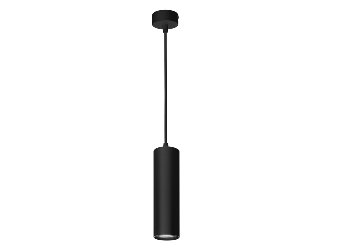 Forlight Era - Candeeiro Suspenso 70x1200x100mm, Alumínio, Cor Preto, Gu10