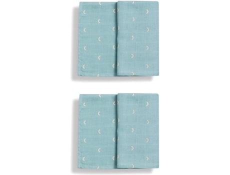 Fraldas de Pano  Pack de 2 Unidades Ocean Green (110 x 110 cm)