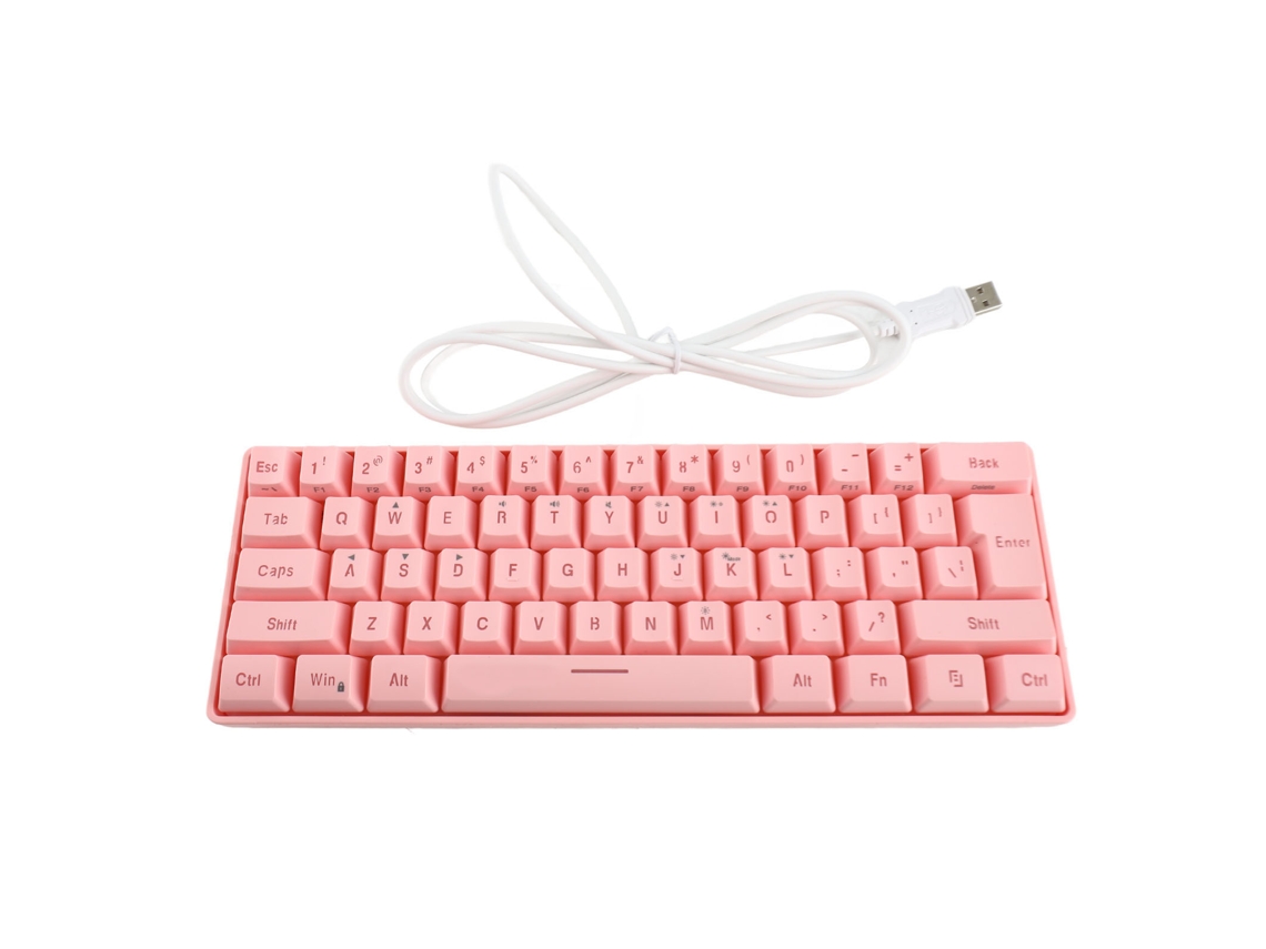 Teclado Mecânico Para Jogos Com Iluminação Rgb