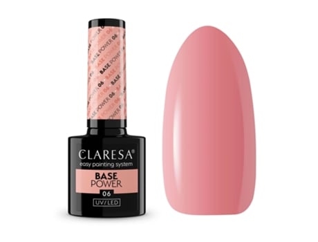 Base Power Hybrid Nail Foundation 06, 5g Enhanced Durability For Salon Quality Manicures Claresa